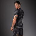 Men's rashguard Venum Matupa Short Sleeve black/grey/gold 4