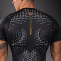 Men's rashguard Venum Matupa Short Sleeve black/grey/gold 6