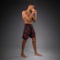 Men's training shorts Venum Matupa Fightshorts black/red/silver 2