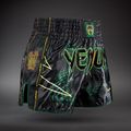 Men's training shorts Venum Matupa Muay Thai black/green/gold 3