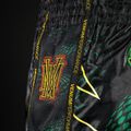 Men's training shorts Venum Matupa Muay Thai black/green/gold 6