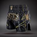 Men's training shorts Venum Matupa Muay Thai black/grey/gold 3
