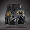 Men's training shorts Venum Matupa Muay Thai black/grey/gold 4