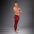 Men's training leggings Venum Wolf Atak Spats black/red 2