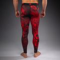 Men's training leggings Venum Wolf Atak Spats black/red 3