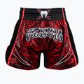 Men's training shorts Venum Wolf Atak Muay Thai Shorts black/red