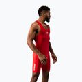 Men's coverall Venum Challenger Wrestling Singlet red 4