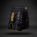 Men's training shorts Venum Streamline Muay Thai black/gold 3