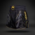 Men's training shorts Venum Streamline Muay Thai black/gold 4