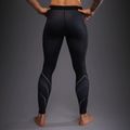Men's training leggings Venum Streamline Spats black/white 3