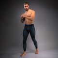 Men's training leggings Venum Thunder Dragon Spats Black/Royal Blue 2