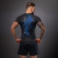 Men's rashguard Venum Thunder Dragon black/royal blue 2
