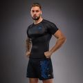 Men's rashguard Venum Thunder Dragon black/royal blue 4