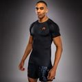Men's rashguard Venum Thunder Dragon black/grey/copper 4