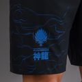 Men's training shorts Venum Thunder Dragon Training Black/Royal Blue 7