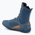 Boxing shoes Venum Elite Neo Boxing steel blue/orange 3