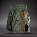 Training shorts Venum Stealth Muay Thai Khaki/Dark Green 3