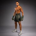 Men's boxing shorts Venum Stealth Boxing Khaki/Dark Green 4