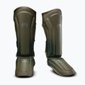 Shin and foot guards Venum Stealth Shin khaki/dark green