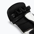 MMA gloves Venum Attack 2.0 Sparring Leather black/white 5