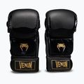 MMA gloves Venum Attack 2.0 Sparring Leather black/gold