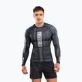 Men's long sleeve rashguard Venum Karate Combat black/grey