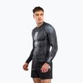 Men's long sleeve rashguard Venum Karate Combat black/grey 4
