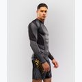 Men's long sleeve rashguard Venum Galactic 3.0 Rashguard LS black/gold 4