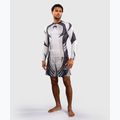 Men's long sleeve rashguard Venum Galactic 3.0 Rashguard LS off white/black 2