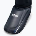 Shin guards Venum G-Core Shin navy blue/white 4