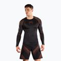 Men's long sleeve rashguard Venum No-Gi 6.0 Rashguard black/brown