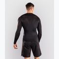 Men's long sleeve rashguard Venum No-Gi 6.0 Rashguard black/brown 3