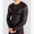 Men's long sleeve rashguard Venum No-Gi 6.0 Rashguard black/brown 6