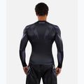Men's long sleeve rashguard Venum No-Gi 6.0 Rashguard black/grey 3