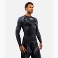 Men's long sleeve rashguard Venum No-Gi 6.0 Rashguard black/grey 5
