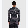 Men's long sleeve rashguard Venum Rage & Workout Rashguard LS black/grey 3