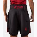 Children's training shorts Venum Attack black/red 3