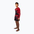 Children's training shorts Venum Attack Fight black/red 2