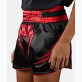 Children's training shorts Venum Attack Muay Thai black/red 4