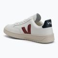 Women's shoes VEJA V-12 Leather white/marsala/nautico 3