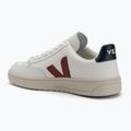 Men's shoes VEJA V-12 Leather white/marsala/nautico 3