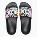 Women's flip-flops ROXY Slippy II 2021 black multi 4