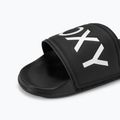 Women's slides ROXY Slippy II green black fg 7