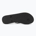 ROXY Viva Stamp II women's flip flops black/white 4