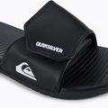 Men's flip-flops Quiksilver Bright Coast Adjust black/white/black 7