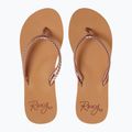 Women's flip flops ROXY Costas 2021 rose gold 11