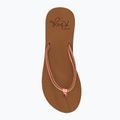 Women's flip flops ROXY Costas 2021 rose gold 6