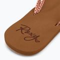 Women's flip flops ROXY Costas 2021 rose gold 8