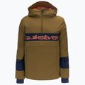 Quiksilver Steeze green children's snowboard jacket EQBTJ03124