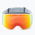 Women's snowboard goggles ROXY Storm Women 2021 bright white/amber rose ml red 2